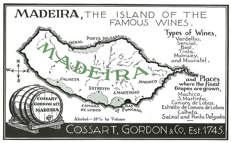 Old Cossart Gordon Map